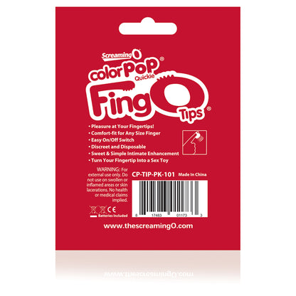 Screaming O FingO Tips Micro Massagers – Pink