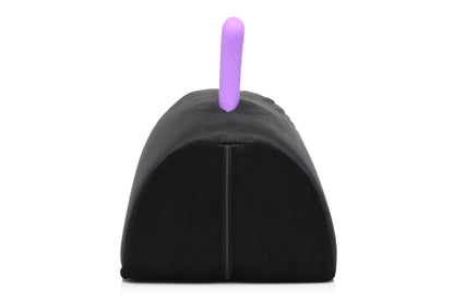 XR Brands Love Toy Cushion Saddle Pillow – Ergonomic Design – Black