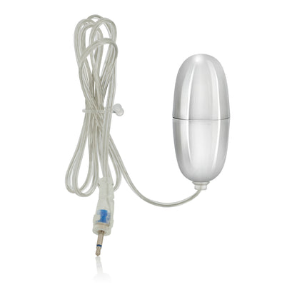 CalExotics Sterling Collection Silver Bullet – Vibrating Stimulator – Silver
