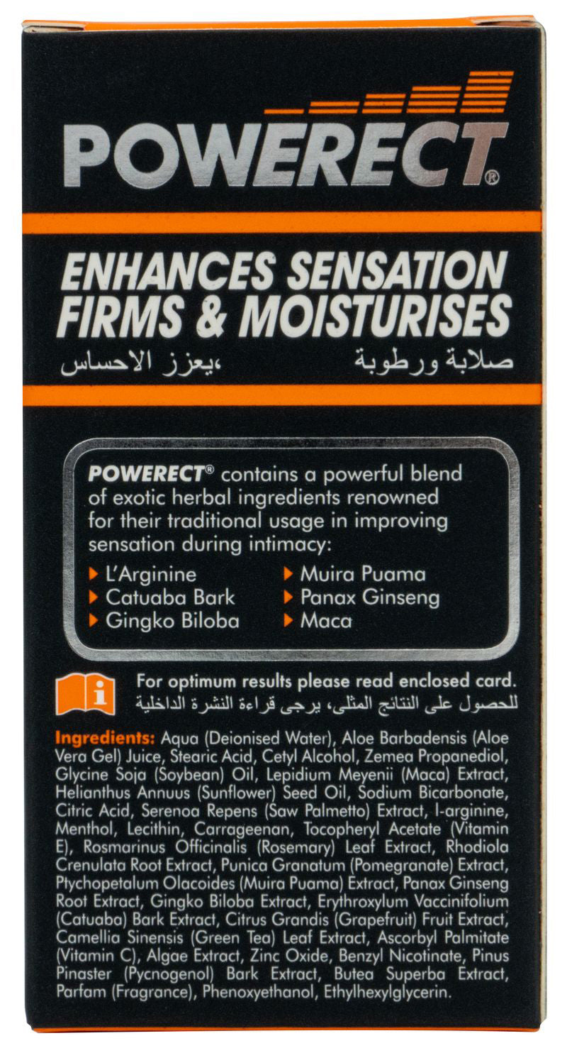Powerect Cream 48ml Pump – Intimate Sensation Enhancer