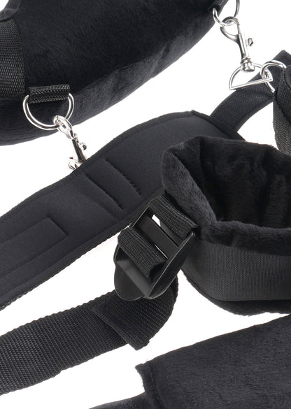 Pipedream Fetish Fantasy Series Position Master with Cuffs – Black