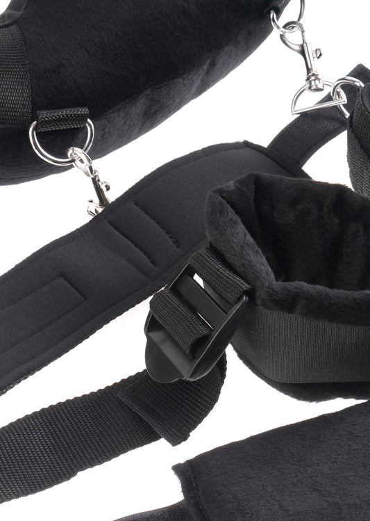 Pipedream Fetish Fantasy Series Position Master with Cuffs – Black