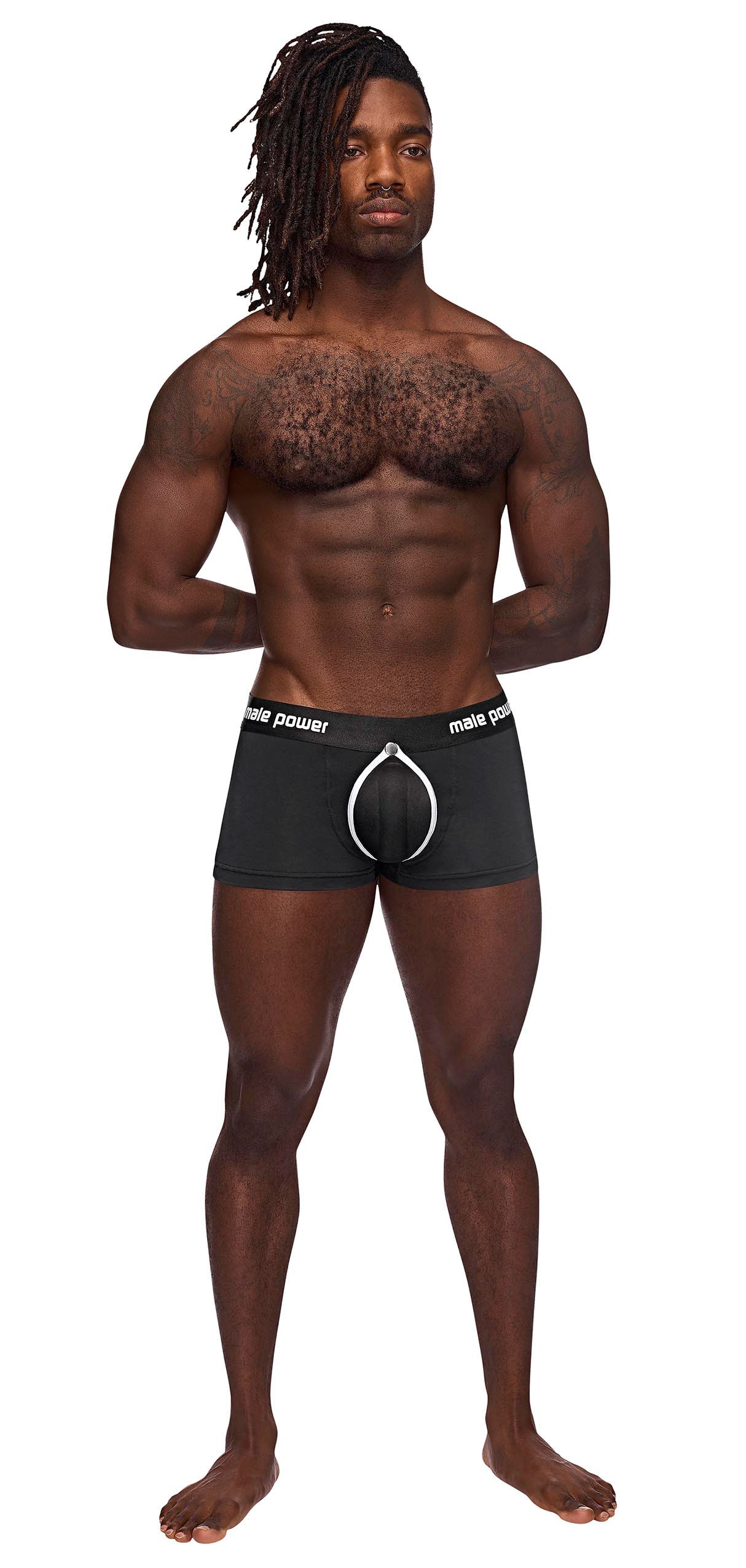 Male Power The Helmet Short - X-Large - Black - Comfort and Fit