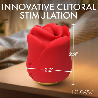 Sweet Kiss Kissing & Vibrating Clitoral Stimulator – Red