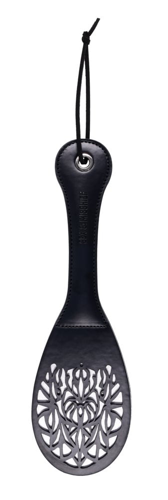 Sportsheets Lace Spanker – 13" Black Spanking Paddle