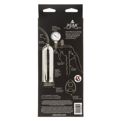CalExotics Peak Magnified Gauged Pump System – Black