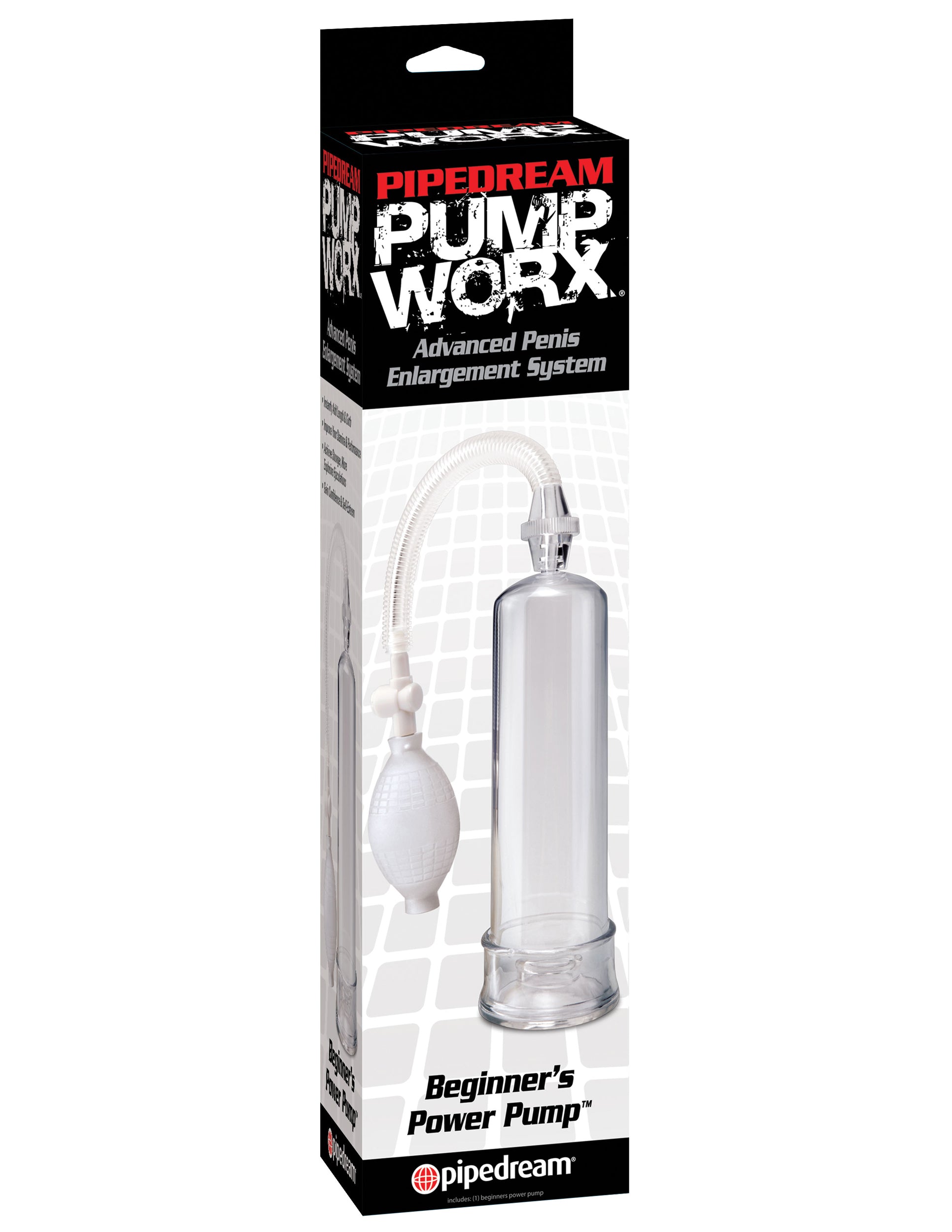 Pipedream Beginner Power Pump - Clear Suction Device