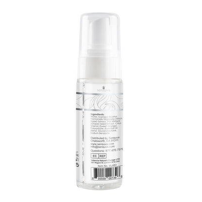 Sensuva Think Clean Thoughts Foaming Toy Cleaner - Antibacterial - 5.07 Fl. Oz.