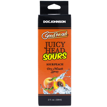Goodhead Juicy Head Dry Mouth Spray - Sour Peach - 2 Oz