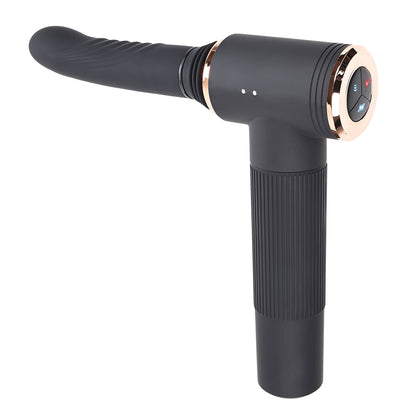 Evolved Novelties Too Hot to Handle Thrusting and Vibrating Machine – Black