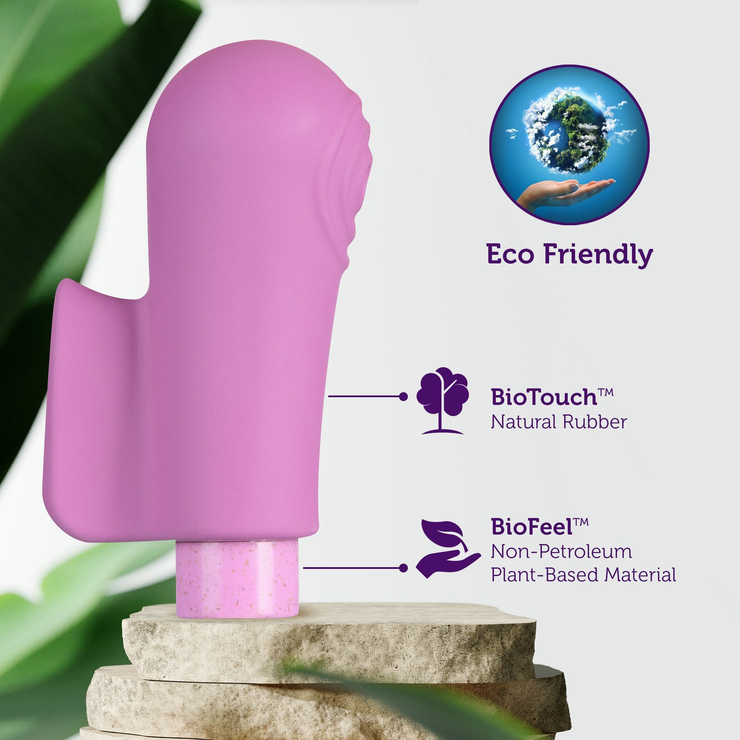 Gaia Eco Delight - Vibrating Vibe with 10 Modes - Purple
