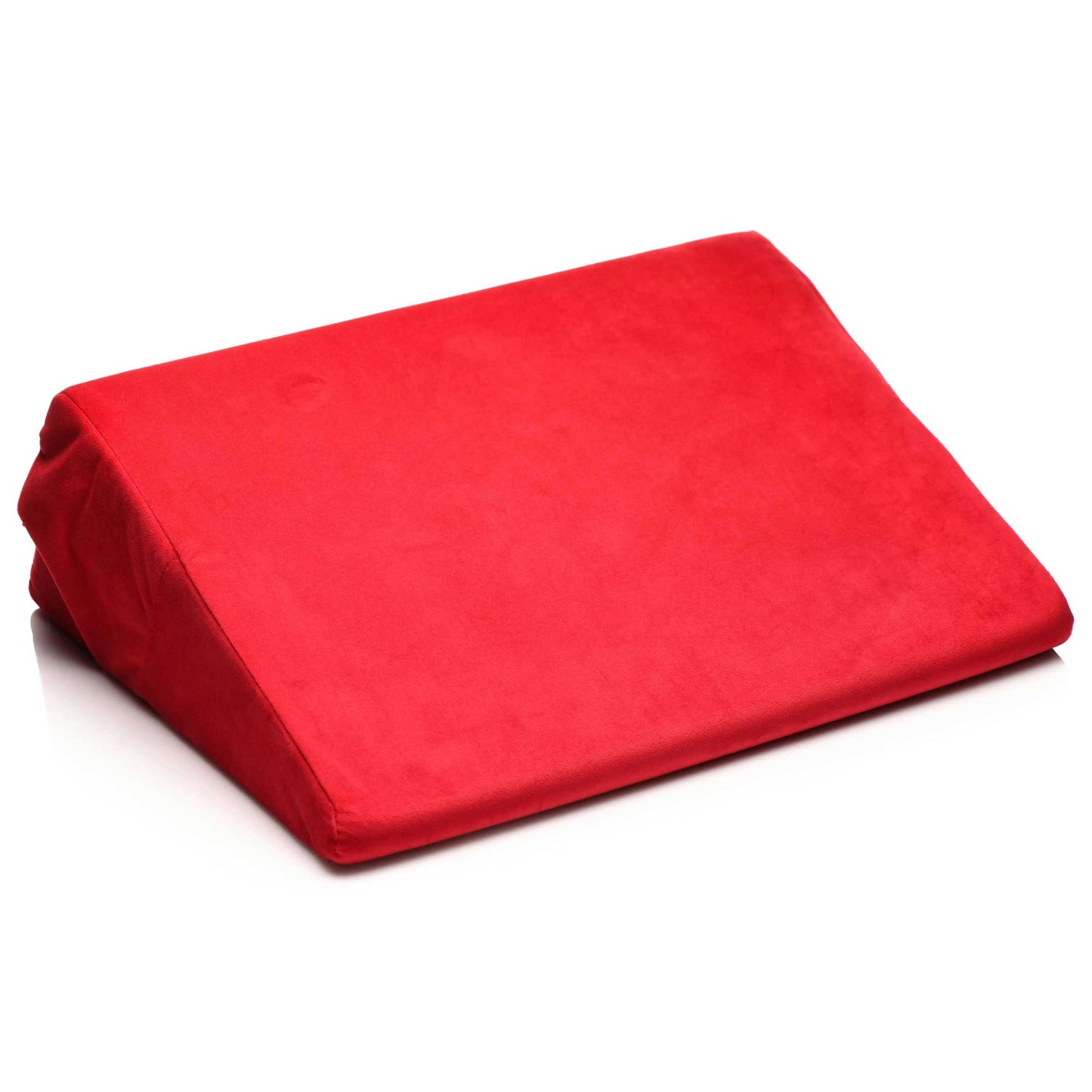 XR Brands Love Cushion Small Wedge Pillow – Red – High-Density Foam Support