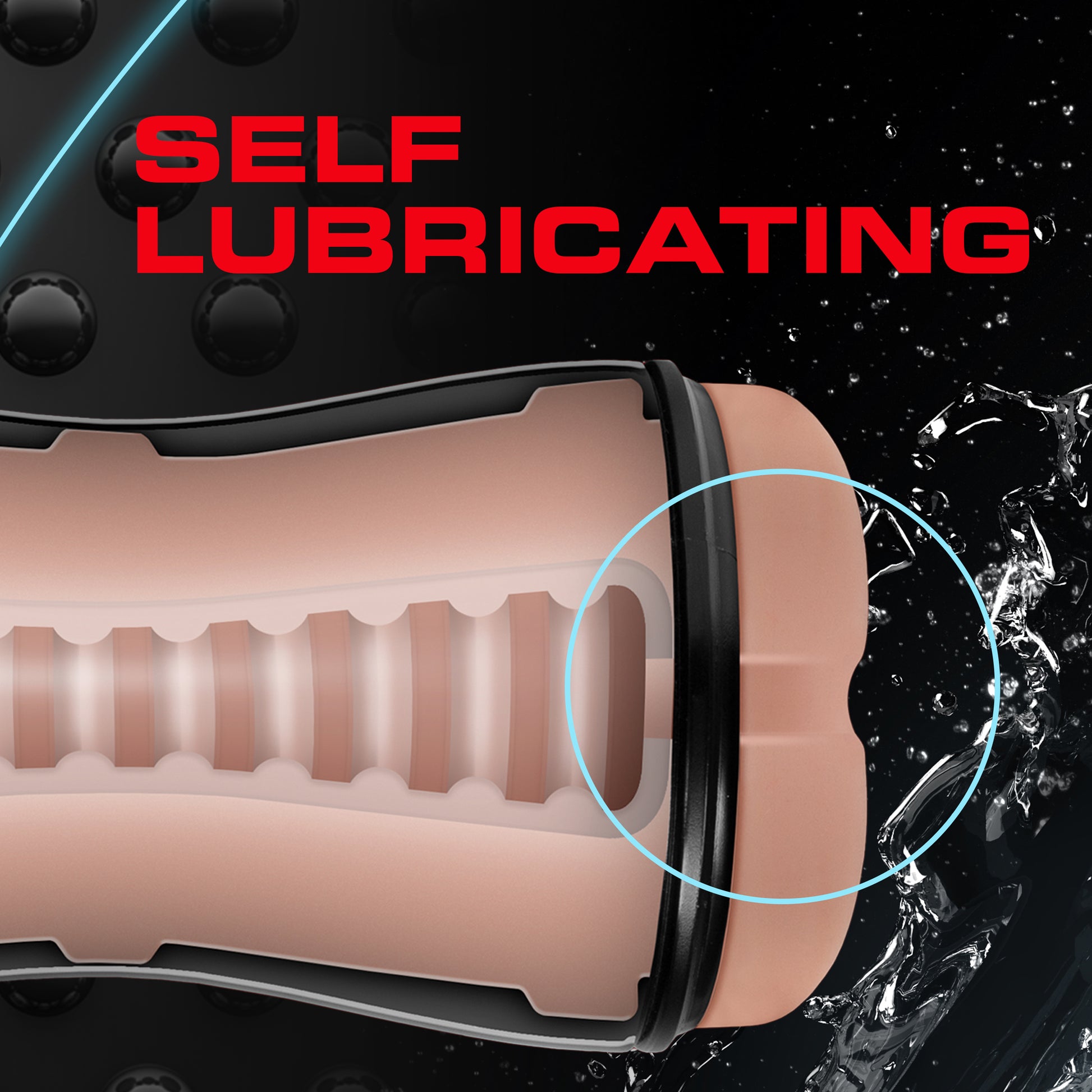 Coverboy Bad Boy Next Door Self Lubricating Stroker - Beige