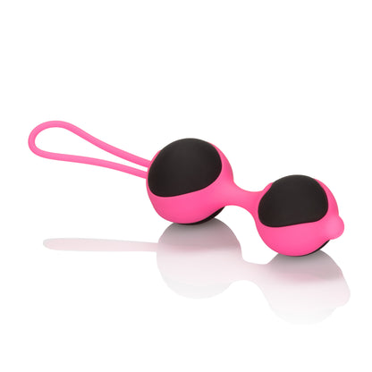 CalExotics Silicone Kegel Trainer Balls – Pelvic Strengthening System – Black