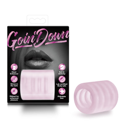 Blush X5 Men Goin' Down BJ Stroker – Pink – Ribbed Mini Stroker