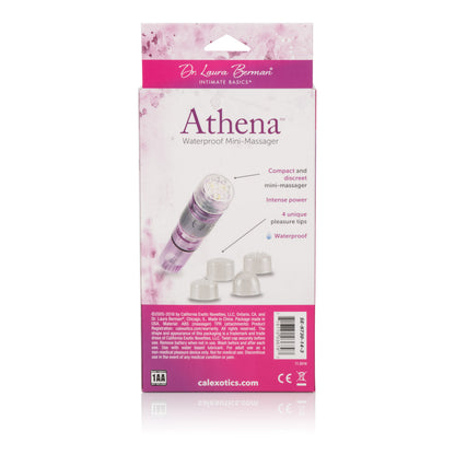 Berman Athena Waterproof Mini Massager – Pink