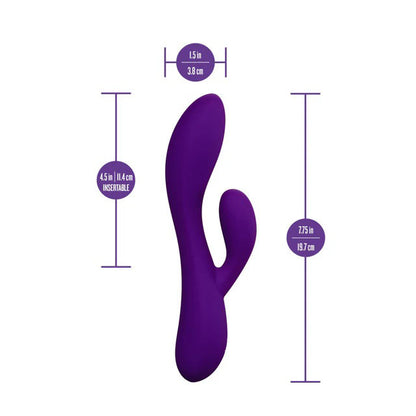 Blush Fever Dream Rabbit Vibrator with Dual Vibration Modes - Purple