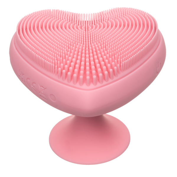 CalExotics Posh Kiss Me Handheld Massager – Pink – Waterproof with Suction Cup Base