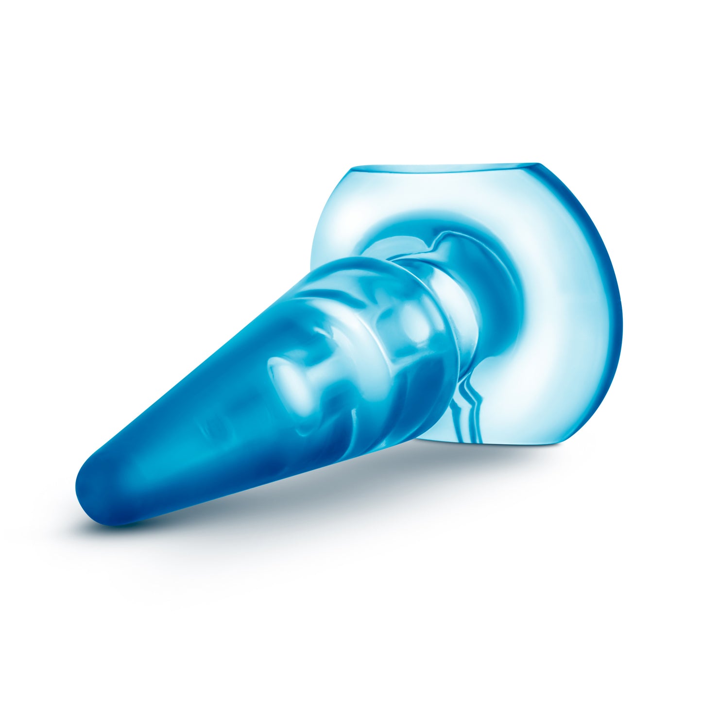 Blush Novelties Basic Anal Plug – Tapered Design – Blue