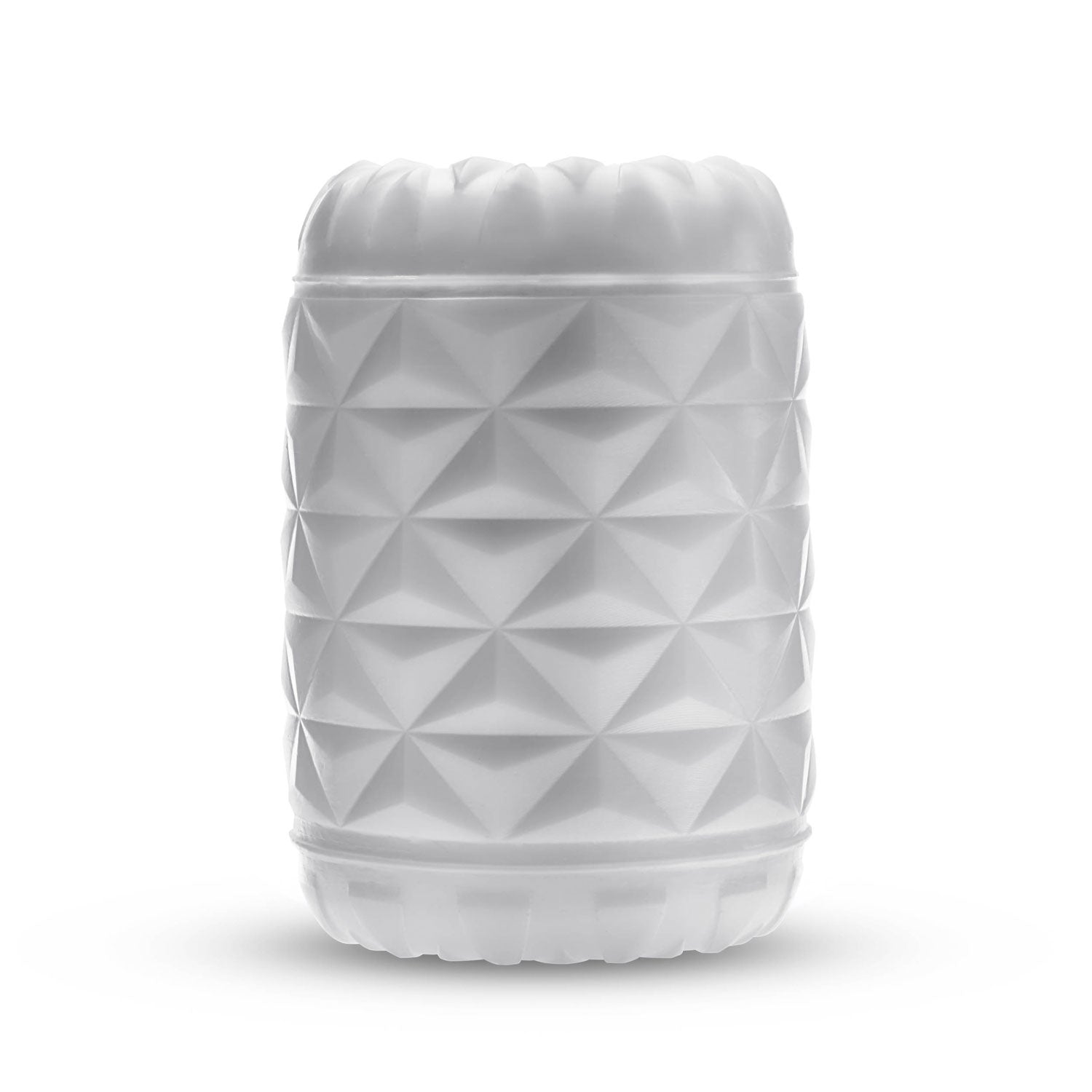 Blush Rize Reakt Self-Lubricating Stroker - White - 3 Pleasure Chambers