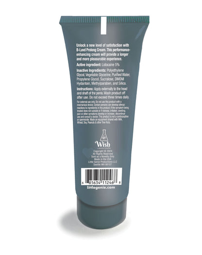 B-Luvd Erection Prolong Cream 2oz – Performance Enhancing Cream