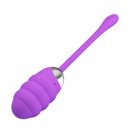 Pretty Love Franklin Rechargeable Egg Vibe - Purple - 12 Vibration Functions