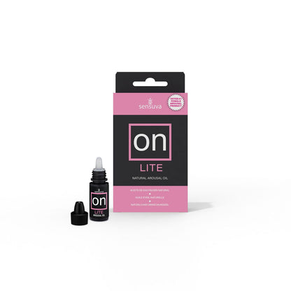 Sensuva On Lite Arousal Oil – Clitoral Stimulation – 0.17 Fl. Oz.