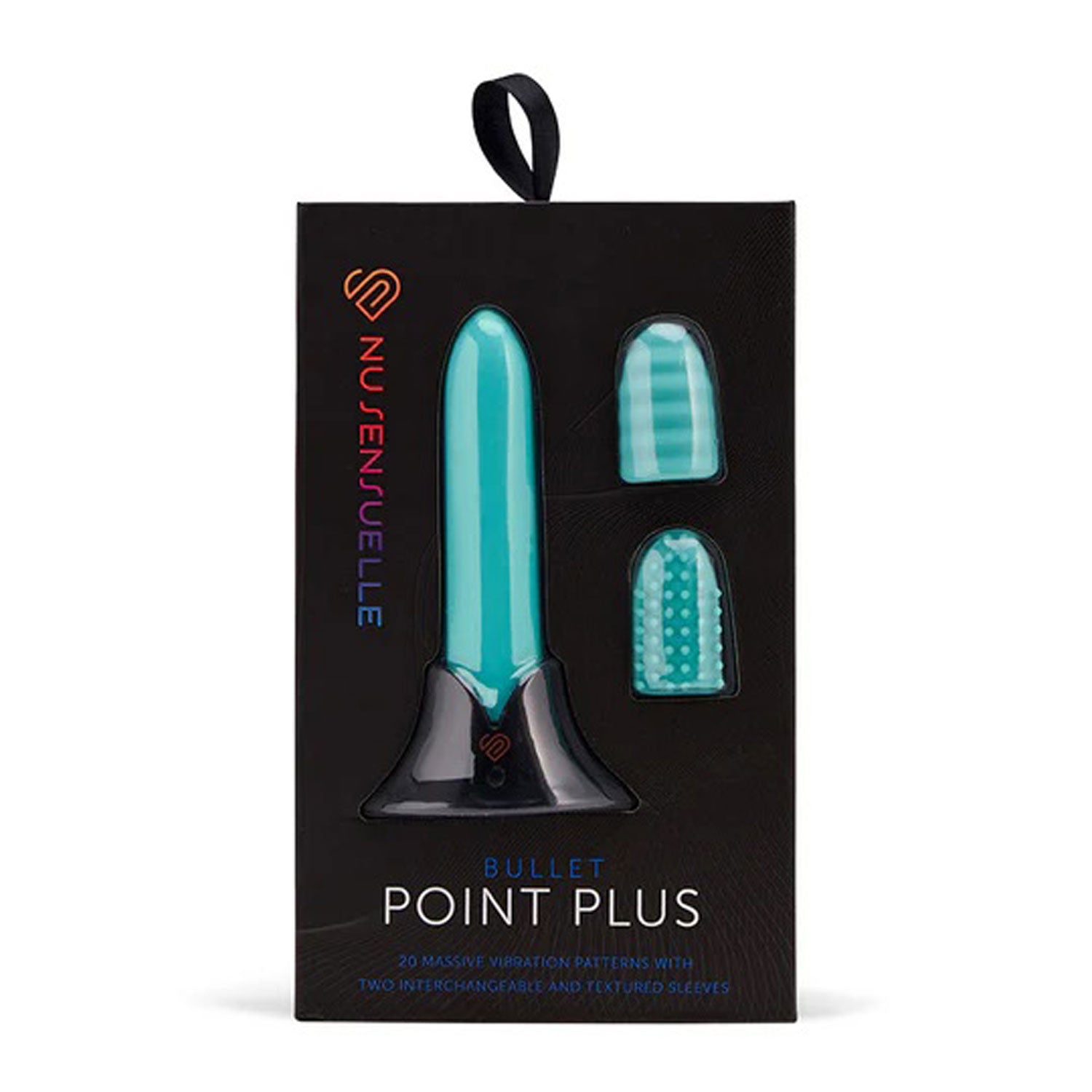 Nu Sensuelle Point Plus Bullet Vibrator – Clitoral Stimulation – Tiffany Blue