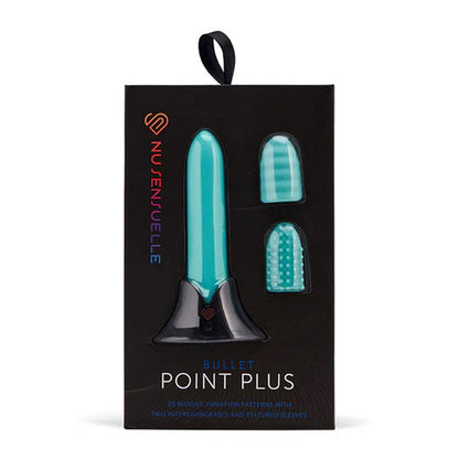 Nu Sensuelle Point Plus Bullet Vibrator – Clitoral Stimulation – Tiffany Blue