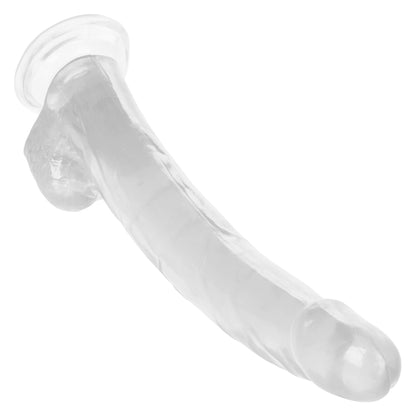 CalExotics Size Queen 12-Inch Realistic Dildo with Suction Cup – Clear