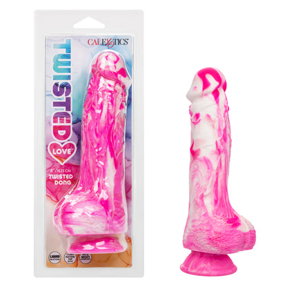 CalExotics Twisted Love Twisted Dong - Realistic Design - Pink