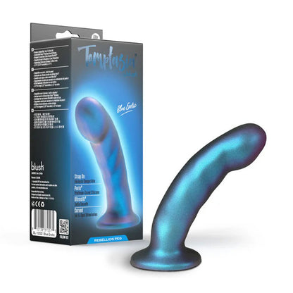 Temptasia Rebellion Peg Blue Dildo for Strap-On Play