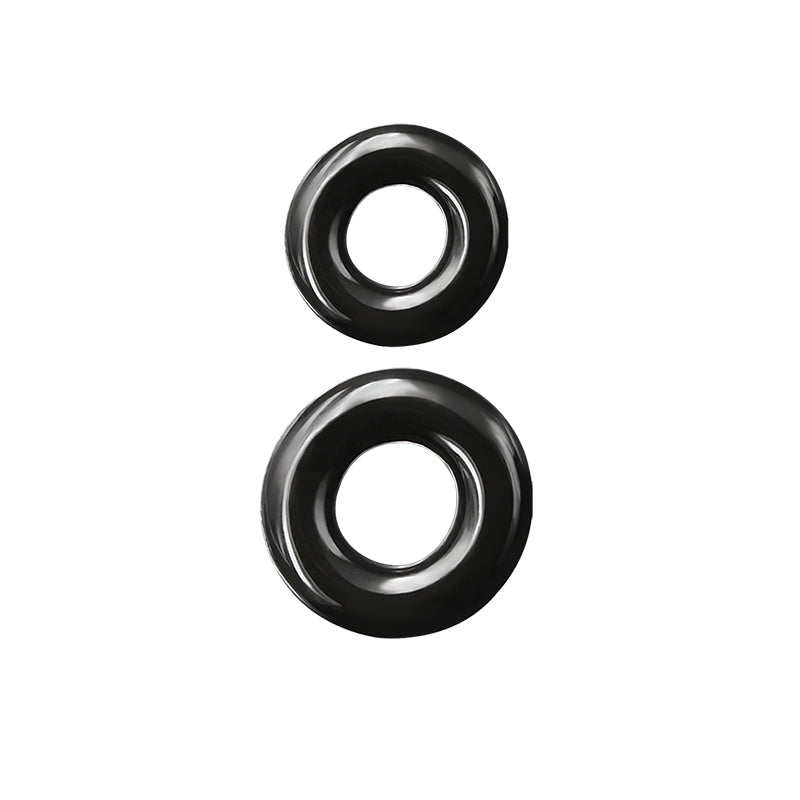 Renegade Double Stack Performance Rings – Black