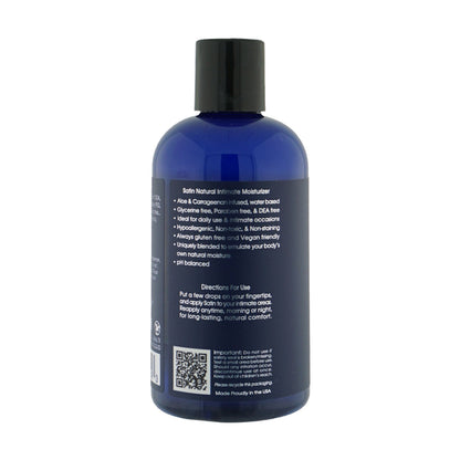 Sliquid Naturals Satin Aloe Vera and Carrageenan Infused Intimate Moisturizer - 8.5 Fl. Oz.