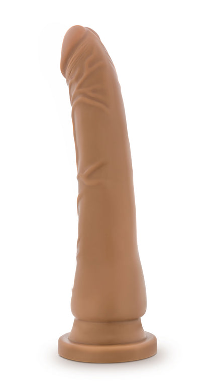 Dr. Skin Silicone - Dr. Noah - 8 Inch Dong With Suction Cup - Mocha