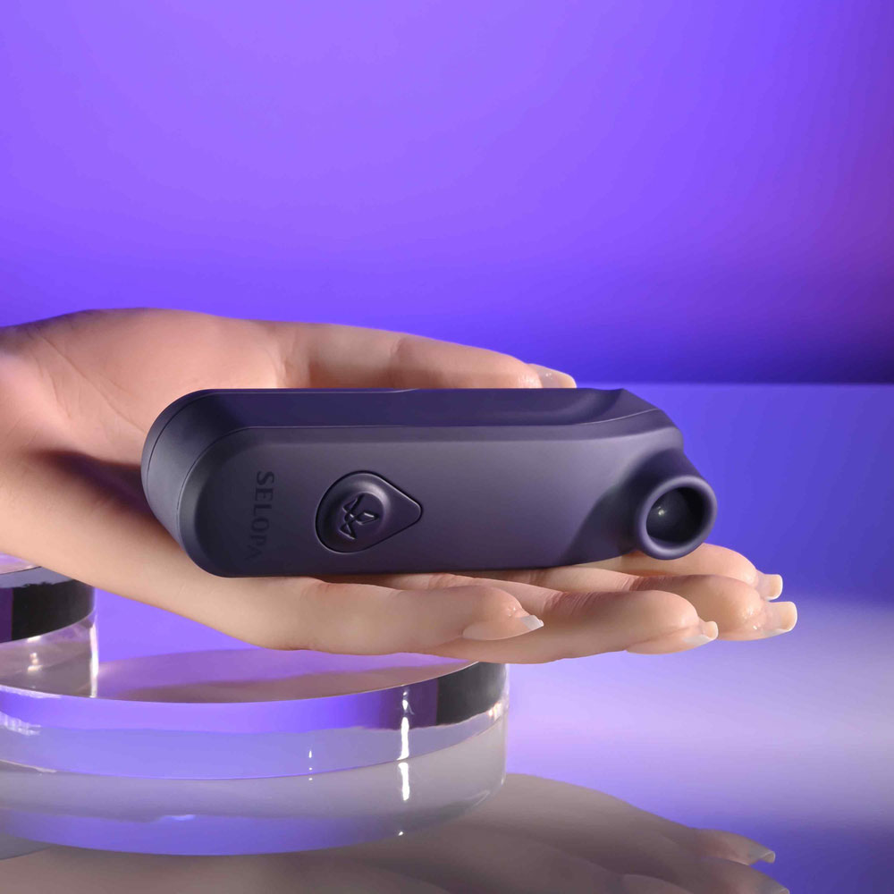 Evolved Novelties Sure Thing Multi-Function Vibrator with Suction – Purple