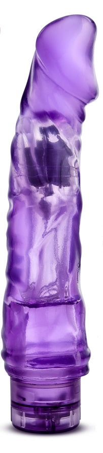 B Yours Vibe 6 Vibrator – Realistic 9 Inch Multi-Speed Waterproof – Purple
