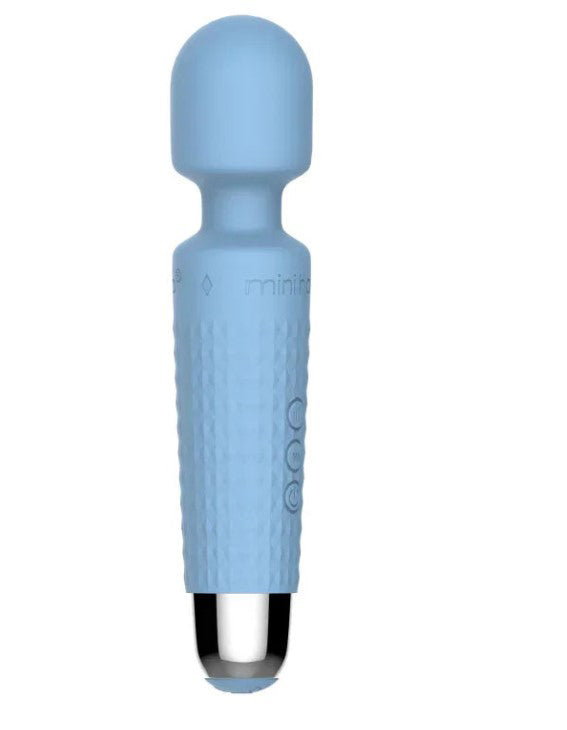 Viben Mini Halo Vibrator – Powerful Multi-Function Massager in Powder Blue