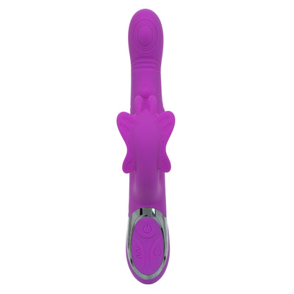 CalExotics Enchanted Throbbing Butterfly - Triple Motor Pleasure Toy - Purple