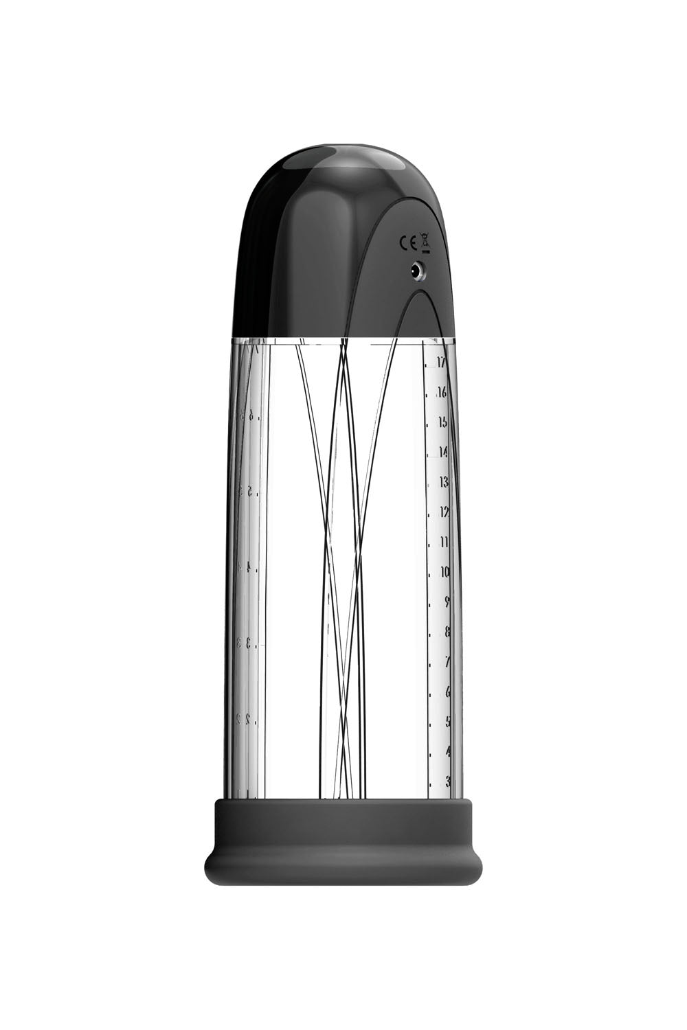 VeDO Pump Rechargeable Vacuum Penis - Multi-Speed Suction - Clear