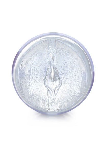 Curve Toys Mistress Julie Diamond Deluxe Clear Pussy Stroker with Suction Control