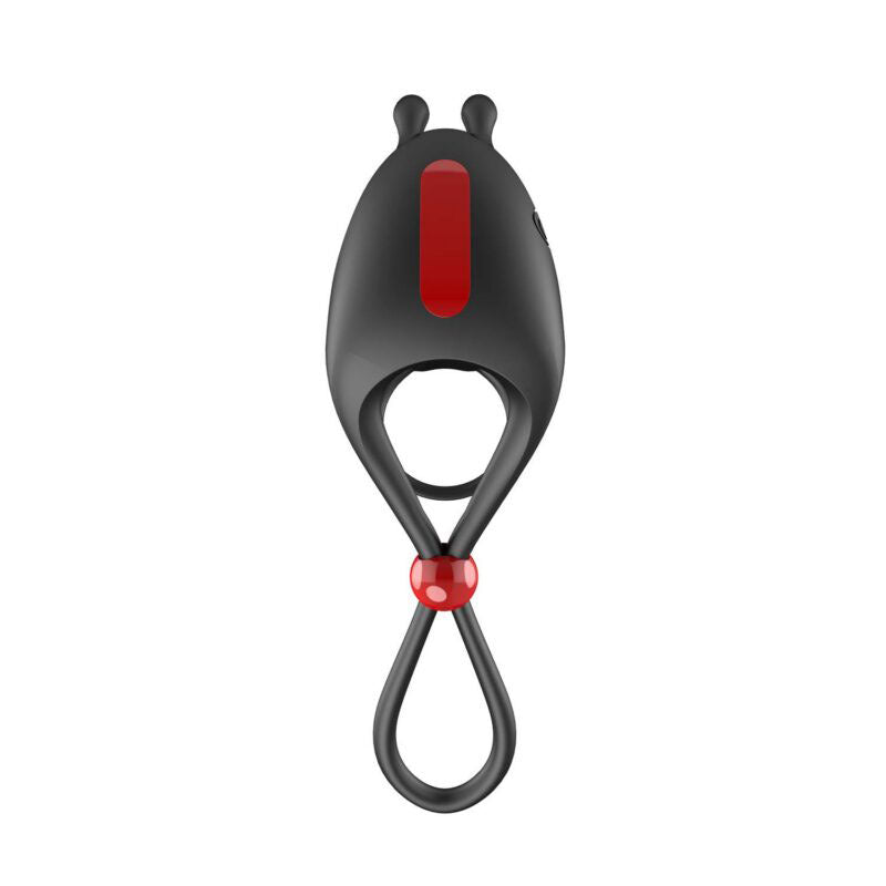 Nasstoys Cock Power Remote Control Cockring and Ball Cinch – Black