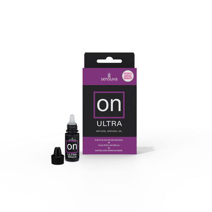 On Natural Arousal Oil - Ultra - Medium Box - 0.17 Fl. Oz. - Botanical Formula
