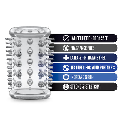 Blush Stay Hard Cock Sleeve 03 – Clear Enhancement Sleeve