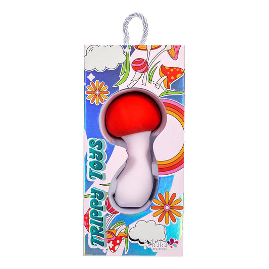 Shroomie Rechargeble Mushroom Vibrator - Red