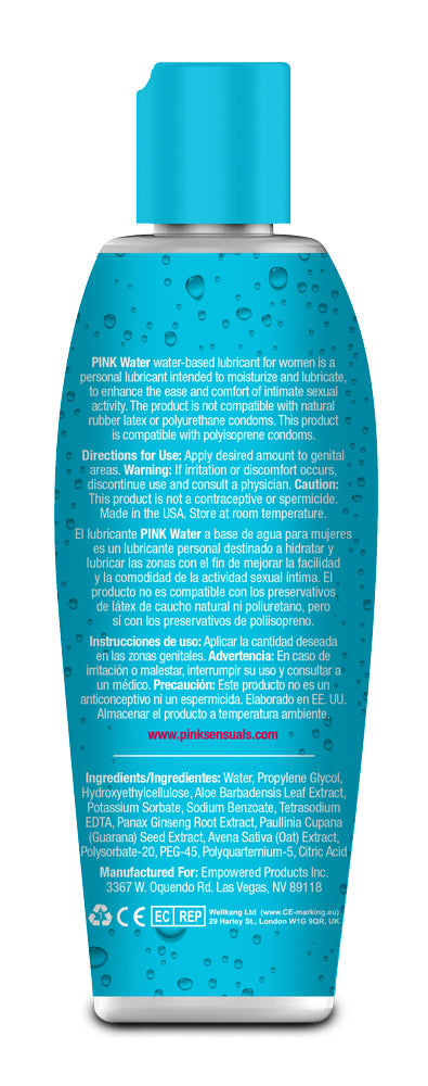 Gun Oil Pink Water-Based Lubricant for Women – 4.7 Oz / 140 ml – Unscented