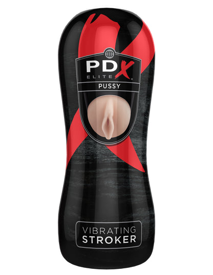Pipedream Pdx Elite Vibrating Stroker Pussy – Realistic, Vibrates, Waterproof