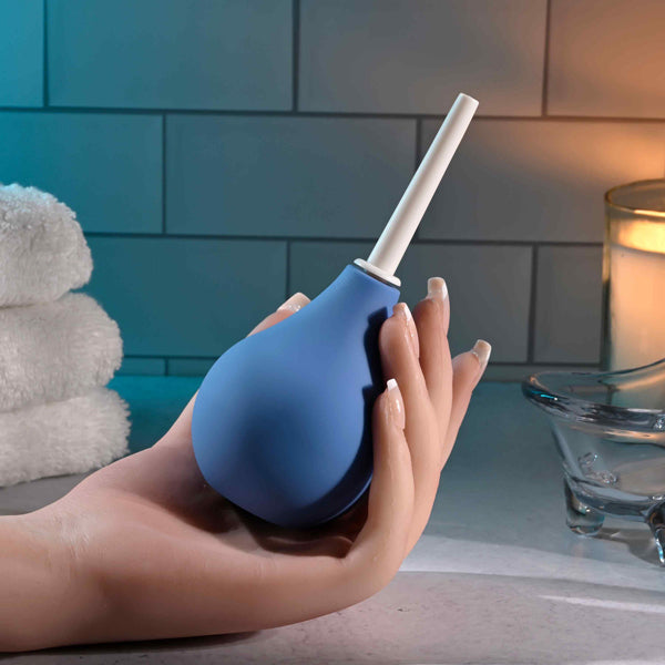 Evolved Novelties Squeaky Clean Douche – Blue – Waterproof Silicone
