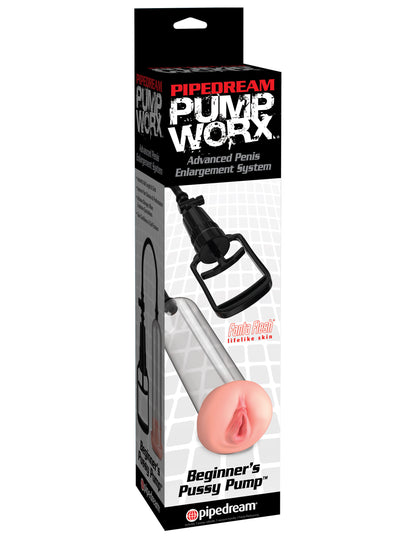 Pipedream Pump Worx Beginners Pussy Pump – Beige