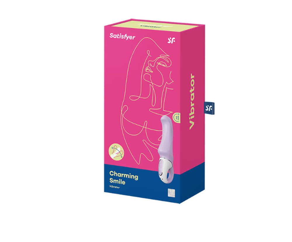 Satisfyer Charming Smile Vibe – G-Spot Vibrator with 12 Vibration Programs – Purple